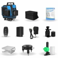 MOHOO 16 Lines Laser Level Linienlaser 4D 360° Selbstnivellierend Kreuzlinienlaser Set -Angebote Fliesenleger-Werkzeug Store 61046759 3