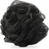ILOVEMILAN 1 Packung Großer Dusch-Luffa-Schwamm, Mesh-Schwamm, Großer Schwamm, Badeschwamm, Schwarze Badekugel, Herren- Und Damen-Badezimmer-Peeling-Zubehör (1 Packung, Schwarz)