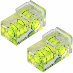 ILOVEMILAN 2 Stück Blitzschuhkamera Doppelwasserwaage (2-Achsen)