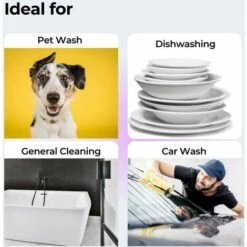 ILOVEMILAN Reinigungsschwammhandschuhe Geschirrspülreinigung Schrubberhandschuh Für Hausarbeit, Küche, Badezimmerreinigung 1 Paar (13,6 Zoll Groß) -Angebote Fliesenleger-Werkzeug Store 61129062 4