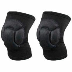 ILOVEMILAN Knieschoner Für Den Garten, Geeignet Für Gartenarbeit, Hausreinigung, Bau, Bodenbelag Knieschoner Mit Dicker EVA-Schaumstoffpolsterung, Bequemes Kniekissen Für Die Bodenreinigung, Schrubben, Schwarz.