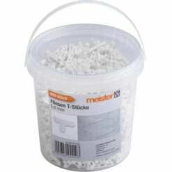 CONMETALL MEISTER GM Fliesen T-Stücke 5,0 Mm 800 Stück |WU4427350 -Angebote Fliesenleger-Werkzeug Store 63173457 3
