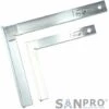 SANPRO - Schlosserwinkel Mit Anschlag, 100 X 70 Mm