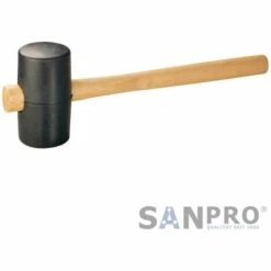 SANPRO - Gummi-Komposithammer DIN 5128-90, Größe 0/40 Mm
