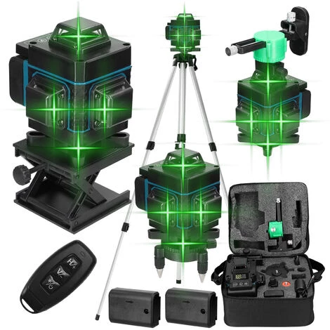 LIFCAUSAL Multifunktionaler 16-Linien-Laser-Level 3 ° Selbstnivellierungsfunktion Nivellierungswerkzeug Omnidirektionaler Bodenwandaufkleber Mit 1,5 M Höhenverstellbarem Stativständer 1 LIFCAUSAL Multifunktionaler 16-Linien-Laser-Level 3 ° Selbstnivellierungsfunktion Nivellierungswerkzeug Omnidirektionaler Bodenwandaufkleber Mit 1,5 M Höhenverstellbarem Stativständer