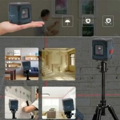 HANMATEK Laser Level Rot Licht Line 110° Selbstnivellierend Kreuzlinienlaser -Angebote Fliesenleger-Werkzeug Store 63809067 5