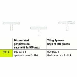 FLIESENTRENNER T SIGMA 40-T2 500-TEILIGE TASCHEN DICKE Mm 2 - H.4
