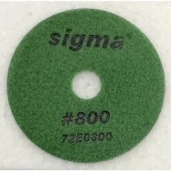 DIAMANTSCHLEIFPAD 800 KÖRNUNG Ø 100 MM MIT KLETT SIGMA 72E0800