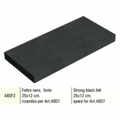 ERSATZ-STRAKEN SCHWARZEN FILZ SIGMA 48DF2 25X12 Cm FŽ£R SIGMA 48D7