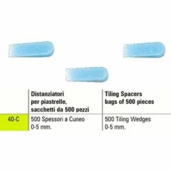 FLIESENTRENNER KEILE SIGMA 40-C 500-TEILIGE TASCHEN DICKE Mm 0 - 5