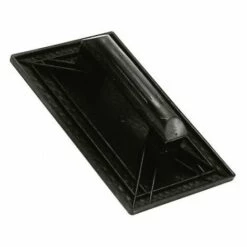 WOLFPACK Talocha Plástico 27x18 Cm Mango Redondo Negra Nº 1