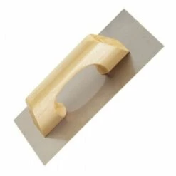 WOLFPACK Llana Profesional Inoxidable Mango Madera 300x150 Mm.