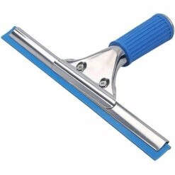 BF Profi Fensterwischer, Silikon Duschwischer, Bodenwischer Mit Griff, Gummilippenwischer, Fensterwischer Mit Klinge 25cm