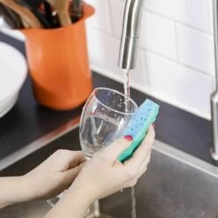 THSINDE Scrunge Mehrzweck-Schrubbschwamm Ohne Kratzer (12 Schwämme) 9 THSINDE Scrunge Mehrzweck-Schrubbschwamm Ohne Kratzer (12 Schwämme) -Angebote Fliesenleger-Werkzeug Store 64041308 5