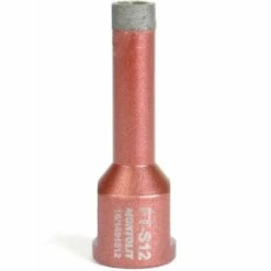 DIAMANT FRÄSFINGER FÜR TROCKEN UND NAßBOHRUNG Ø 12 MM MONTOLIT MONDRILLO FT-S12