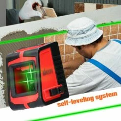 LIFCAUSAL Multifunktionales 2-Linien-Laser-Nivellierungswerkzeug Für Große Fenster Mit Akustischer Alarmfunktion -Angebote Fliesenleger-Werkzeug Store 64117068 4
