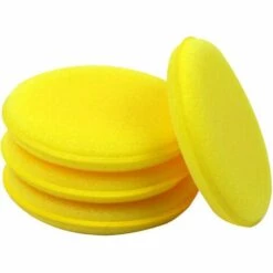 WERKZEUGE Schaumstoff-Polierpad Zum Polieren Von Autos, Polierschwamm, Polierwachs-Applikator, Schwamm-Applikator, Wachspads, Zum Reinigen Von Autos, Fahrzeugglas (4 Stück)