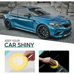 WERKZEUGE Schaumstoff-Polierpad Zum Polieren Von Autos, Polierschwamm, Polierwachs-Applikator, Schwamm-Applikator, Wachspads, Zum Reinigen Von Autos, Fahrzeugglas (4 Stück) -Angebote Fliesenleger-Werkzeug Store 64404945 4