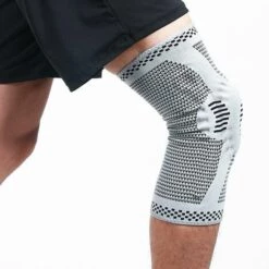GESCHENKE 1er-Pack Professionelle Kniebandage, Kompressions-Kniebandage Mit Patella-Gelpolster Und Seitenstabilisatoren, Kniebandage Zur Schmerzlinderung, Kniepolster Zum Laufen, Training, Arthritis, Gelenkregeneration