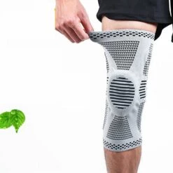 GESCHENKE 1er-Pack Professionelle Kniebandage, Kompressions-Kniebandage Mit Patella-Gelpolster Und Seitenstabilisatoren, Kniebandage Zur Schmerzlinderung, Kniepolster Zum Laufen, Training, Arthritis, Gelenkregeneration -Angebote Fliesenleger-Werkzeug Store 64493512 4