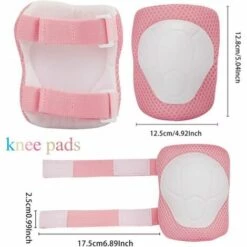 MINKUROW Schutzsets Für Kinder, Knieschützer, Ellbogenschützer, Handgelenkschützer Schutzsets Für Kinder, Hände-Knie-, Ellbogenschützer Und Gel-Pads -Angebote Fliesenleger-Werkzeug Store 64523221 4