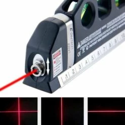 MINKUROW Laserbandlineal - BESTGIFT Multifunktions-Lasermesslinie Laserlineal Messlinie Angepasstes Standard- Und Metrisches Lineal -Angebote Fliesenleger-Werkzeug Store 64524503 4