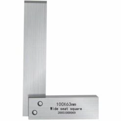 MINKUROW Mechanikerwinkel, Holzbearbeitungswinkel, Breites Grundwinkelwerkzeug Für Verschiedene Technische Messungen, Holzbearbeitungswerkzeug (Größe: 63 × 100 Mm)