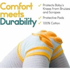 ILOVEMILAN Anti-Rutsch-Knieschützer Für Babys, Verstellbare Baby-Knieschützer Zum Laufen, Atmungsaktive Baby-Krabbel-Knieschützer Für Babyschutz, 3 Paar -Angebote Fliesenleger-Werkzeug Store 64563016 3