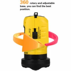 SUPERSELLER 2-zeiliges Hochpräzises Infrarot-Linienprojektionsinstrument Mit Alarmfunktion 360-Grad-Kreuzlaser-Markierungsinstrument -Angebote Fliesenleger-Werkzeug Store 64681373 4