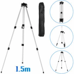 KKMOON 4D 16-Linien-Wasserwaage Mini-Laser-Wasserwaage 1,5 M 3 Höhenverstellbares Verlängerungsstangen-Set Aus Legierung -Angebote Fliesenleger-Werkzeug Store 64682984 3