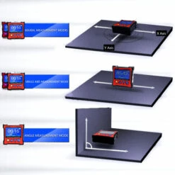 SUPERSELLER Jingyan DXL360S Hochpräzise Zweiachsige Digitale Wasserwaage 100-240V 50-60Hz - Rot -Angebote Fliesenleger-Werkzeug Store 64875953 4