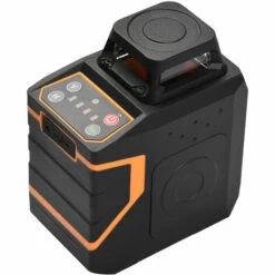 SUPERSELLER 5-Linien-Linienlaser Horizontal 360° Vertikal 120° Linienmarkierungsgerät Horizontale Und Vertikale Nivellierlinie Für Den Innenbereich T92V Grünes Licht Mit Halterung -Angebote Fliesenleger-Werkzeug Store 64876084 3