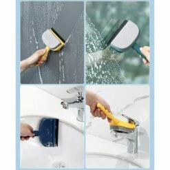 HEGUYEY 3er-Pack Fensterwischer-Reinigungsschwamm Mit Griff, 2 In 1 -Angebote Fliesenleger-Werkzeug Store 64878422 3