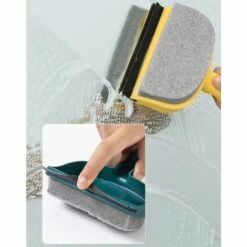 HEGUYEY 3er-Pack Fensterwischer-Reinigungsschwamm Mit Griff, 2 In 1 -Angebote Fliesenleger-Werkzeug Store 64878422 4