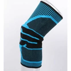 GROUPM Sports Knieschützer Spring Booster Schutzhülle Für Männer Und Frauen Laufen Basketball Beinschützer Unterstützung Silikon Knieschützer (Blau Schwarz M Einzelpackung) -Angebote Fliesenleger-Werkzeug Store 65100183 3