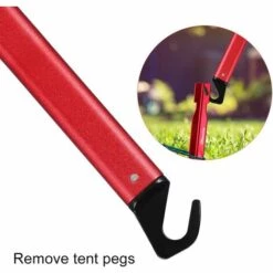 TINOR Zelthammer Aluminium Campinghammer Abzieher Leichtes Multifunktionswerkzeug Zum Wandern Von Markisenzeltheringen -Angebote Fliesenleger-Werkzeug Store 65268452 5