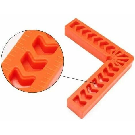 HEGUYEY Set Mit 4 Positionierungswinkeln, 90-Grad-L-Typ, Rechtwinklige Klemmen, Holzbearbeitungswerkzeug Für Kästen, Türen, Bilderrahmen 2 HEGUYEY Set Mit 4 Positionierungswinkeln, 90-Grad-L-Typ, Rechtwinklige Klemmen, Holzbearbeitungswerkzeug Für Kästen, Türen, Bilderrahmen – Bild 2