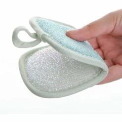 HEGUYEY Spülschwamm Waschbar, 6 Stück Küchenschwamm , Schwamm Küche Mikrofaser, Putzschwämme Doppelseitenschwämme, Reinigungsschwamm Geschirrschwamm Für Reinigung Bei Hartnäckigem Schmutz