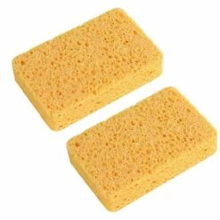 LIFCAUSAL 4,3 X 2,7 X 0,8 Zoll Großer Schwamm, Küchenschwämme, Handliche Schwämme, Zelluloseschwämme, Geschirrspülschwamm, Natürlicher Schwamm, Autowaschschwamm, Umweltfreundlicher Schwamm