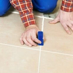 QERSTA 4-teiliges Silikon-Dichtungswerkzeug-Set Fugenglätter-Kit Für Silikon-Dichtungsmittel-Mörtel-Versiegelungs-Finish (Blau) -Angebote Fliesenleger-Werkzeug Store 65617887 4