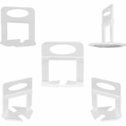 QERSTA Fliesen-Nivelliersystem, 300 Stück 1 Mm Abstandshalter Für Boden- Und Fliesenwerkzeuge