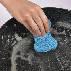 BENOBBY KIDS 2 St��ck Silikonschw?mme Kratzfeste Pe-Reinigungsb��rste In Lebensmittelqualit?t F��r Die K��che