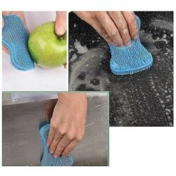BENOBBY KIDS 2 St��ck Silikonschw?mme Kratzfeste Pe-Reinigungsb��rste In Lebensmittelqualit?t F��r Die K��che -Angebote Fliesenleger-Werkzeug Store 65665314 3