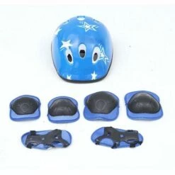 GDRHVFD Kinderschutz-Set Indoor-Kinderschutzausrüstung Kinder-Knieschutz-Handgelenkschutz-Set Skateboard Fahren Outdoor-Sportarten