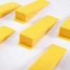 ILOVEMILAN 100 Stück Gelbe, Wiederverwendbare Nivellierkeile, Fliesen-Nivelliersystem, Wiederverwendbare Keile Für 1/8-Zoll-Abstandshalter, 1/16-Zoll-Abstandshalter, 1/32-Zoll-Abstandshalter Und Fliesen-Nivelliersystem-Kit