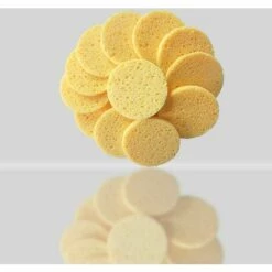 BENOBBY KIDS 10 St��ck Reinigungsschwamm, Nat��rlicher Gesichtsreinigungsschwamm, Nat��rliche Holzzellulose -Angebote Fliesenleger-Werkzeug Store 65685545 3