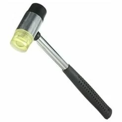 BENOBBY KIDS Doppelseitiger Hammer ? 25mm - Gummihammer F��r Lederhandwerk Heimwerker