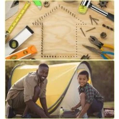 BENOBBY KIDS Gummihammer, Kleiner 25-mm-Nylon-Gummihammer Mit 2 Ersatz-Hammerk?pfen -Angebote Fliesenleger-Werkzeug Store 65690486 4