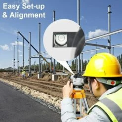 BENOBBY KIDS AL-32X Optisches Nivellierger?t, Gll-Lasernivellierger?t Mit Magnetisch Ged?mpftem, Selbstnivellierendem Kompensator, 32-fache Vergr??erung, 1,6 Mm/30 M Nivelliergenauigkeit, Inklusive Tragetasche -Angebote Fliesenleger-Werkzeug Store 65693250 5