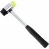 ILOVEMILAN Doppelseitiger Hammer Durchmesser 25 Mm – Gummihammer Für Lederhandwerk Zuhause